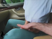 Preview 1 of I Pick up the Hottest Girl and Fuck Her on the Side of the Road. Public Sex With Cars Passing By