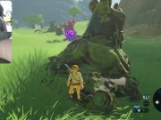 Preview 1 of THE LEGEND OF ZELDA BREATH OF THE WILD NUDE EDITION COCK CAM GAMEPLAY #9