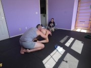 Preview 5 of Jiu Jitsu lessons turn into DOMINANT SEX with coach Andy Savage