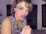 Preview 5 of RAVE GIRL JOI GAME CEI COUNTDOWN CUM EATING ENCOURAGEMENT POSITIVE FEMDOm POV GFE ROLE PLAY