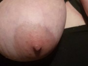 Preview 4 of Nipple pumps, oil, bondage, some lactation - Full video!