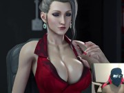 Preview 2 of Hentai sex toys fucking scarlet redmoa_1080p