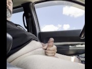 Preview 5 of Masturbating in parking lot