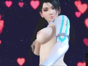 Preview 4 of Dead or Alive Xtreme Venus Vacation Momiji Slip Stream Racer Outfit Nude Mod Fanservice Appreciation