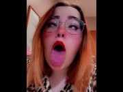 Preview 5 of Here are all the ahegao snaps I tease my stepbro with... Would you fuck me if I was your stepsis?