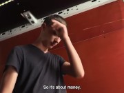 Preview 3 of BIGSTR - Handsome Dude Accepts Money From A Stranger & The Two Drive In The Fileds To Get Fucked