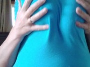 Preview 6 of babysitters HUGE tits squeezed as shirt gets RIPPED off