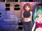 Preview 6 of Mystic Vtuber Plays "Tuition Academia" (My Hero Academia Porn Game) Fansly Stream #5! 06-03-2023