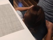 Preview 3 of I give my stepdad a blowjob under the table