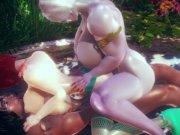 Preview 4 of ariel fucked by futa Ursula and Gothel