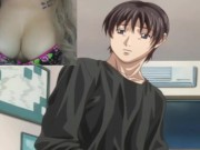 Preview 2 of Busty Erika's forbidden sexual fantasy - Hentai Cleavage Ep. 1