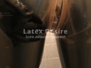 Preview 1 of Rubber doll pissing