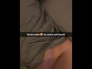 Preview 6 of Cheating Girlfriends fucks Anal for Guy Snapchat German
