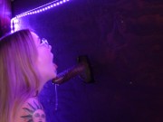 Preview 6 of Gloryhole with gamer Girl Gracie Squirts at the SwingHouse