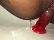 Preview 2 of Taking 7 inches in the shower…