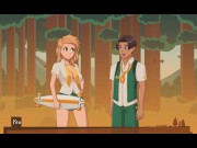 Preview 5 of Camp Mourning Wood - Part 28 - LifeGuard And Angel Demon Threesome By LoveSkySanHentai