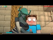 Preview 6 of Minecraft Horny Craft - Part 42 Foot And Handjob! By LoveSkySanHentai