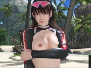 Preview 1 of Dead or Alive Xtreme Venus Vacation Nanami Slip Stream Racer Outfit Nude Mod Fanservice Appreciation