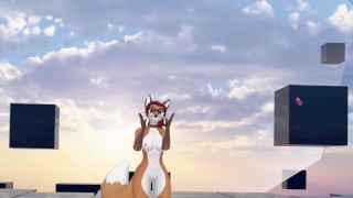 Vrchat Foxie Srtip Tease Dance