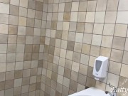 Preview 2 of Real porn casting in a mall public toilet