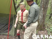 Preview 1 of ScoutBoys Hung daddy raw breeds obedient scout