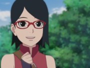 Preview 6 of FOLLANDO CON HANABI Y ENTRENANDO CON SARADA- NARUTO FAMILY VACATION - CAP 9