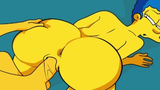 MARGE IS WET AND HORNY (THE SIMPSONS PORN)