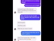 Preview 6 of Horny 19 Year Old Asian Girl Rides Me And Begs To Gets Her Tight Pussy Fucked + Text Conversations