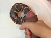 Preview 6 of made dunkin add cum on top / thai boy