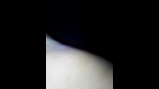 [Amateur] A big-breasted senior who gives me a footjob with bare feet while massaging her own breast