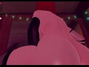 Preview 2 of Cute VR Catgirl Rides Reverse Cowgirl POV