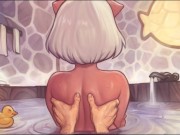 Preview 6 of My Pig Princess [ HENTAI Game ] Ep.6 her PUSSY got SO WET from the butt massage !