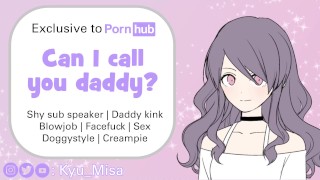[F4M] Shy girlfriends asks boyfriend if she can call him daddy - [ASMR JOI]