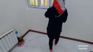 مغربية تمارس الجنس مع عشيقها في منزل والديها😈💦