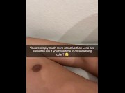 Preview 3 of Classmate wants to fuck 18 Year Old Cheerleader First Time Anal on Snapchat Cuckold