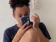 Preview 1 of Shemale speaking from her phone