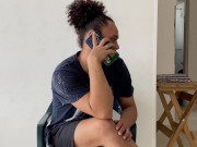 Preview 6 of Shemale speaking from her phone
