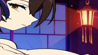 HELL'S PARADISE JIGOKURAKU HENTAI ANIMATION | Sagiri Yamada and Yuzuriha Have Hard Lesbian Sex