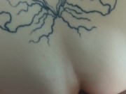 Preview 2 of He just sticks his fat cock up my ass, and I love it