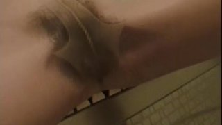 [Japanese] Rubs her pussy against the corner while showing off her panties [Hentai ASMR] Pantyhose