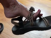 Preview 2 of Fan Request Foot Lover's Only Dangle Real Homemade Amateur