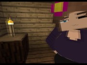 Preview 4 of Getting a Blowjob from Ellie and Eating Jenny's Ass - Minecraft Mod