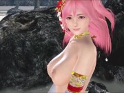 Preview 2 of Dead or Alive Xtreme Venus Vacation Honoka Blossom Bird Wind and Moon Outfit Nude Mod Fanservice App