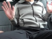 Preview 1 of Blowjob in a car, oral discharge, then drinking sperm.