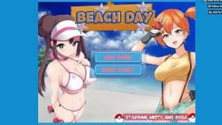 BEACH DAY WITH MISTY AND ROSA