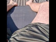 Preview 6 of Horny when sunbathing and i had to cum. I think neighbor is watching me.