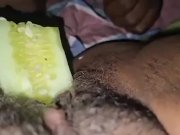 Preview 6 of Eating Cucumber Outta Granny Pussy 🇯🇲 ❤️🔥