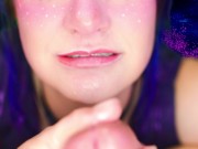 Preview 6 of Oral Cream Pie BJ ASMR Mushroom Fairy - Demi Doll Face