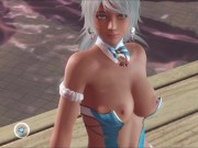 Preview 5 of Dead or Alive Xtreme Venus Vacation Patty Bunny Clock 4.5 Anniversary Outfit Nude Mod Fanservice App