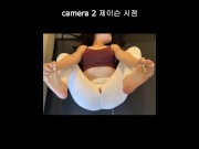 Preview 6 of korean asian yoga hotwife 요가 초대남 쓰리섬 오프 야동